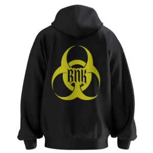 BASIC HOODIE LEMON YELLOW LOGO