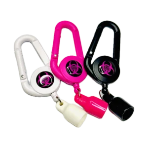 LIGHTER HOLDER PINK LOGO