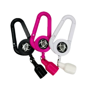 LIGHTER HOLDER WHITE LOGO