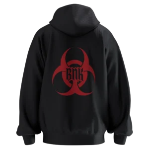BASIC HOODIE RED LOGO