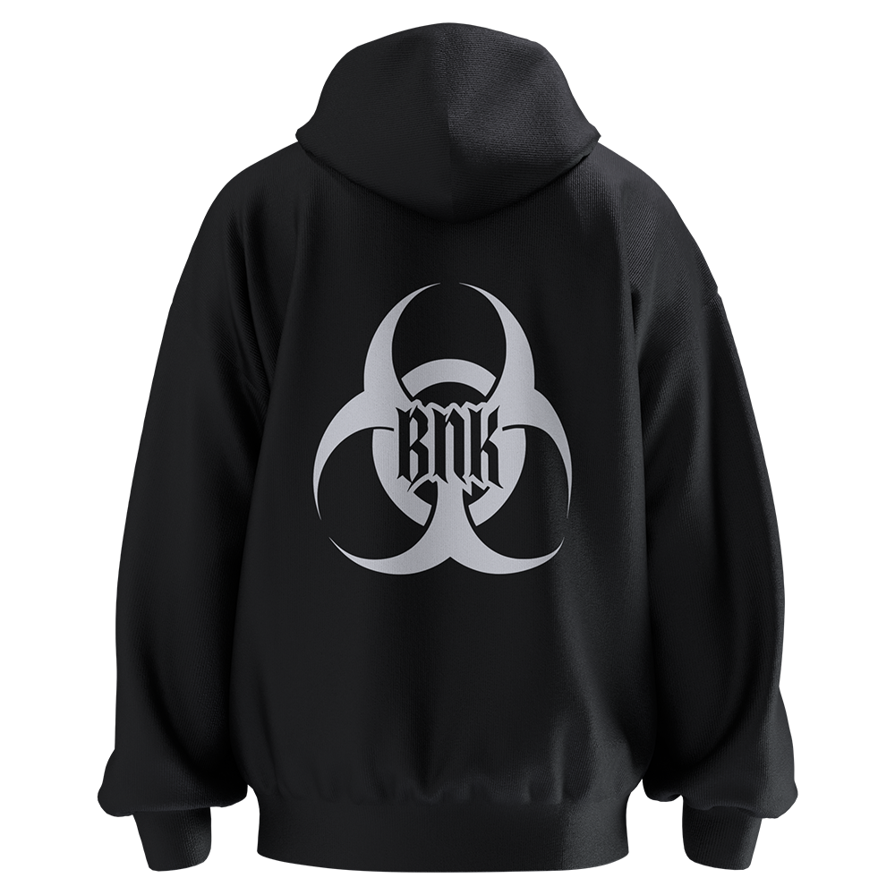 BASIC HOODIE WHITE LOGO - immagine 3