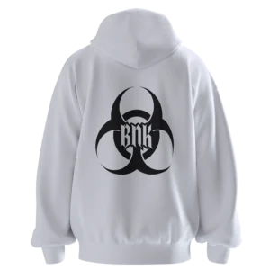 BASIC HOODIE BLACK LOGO