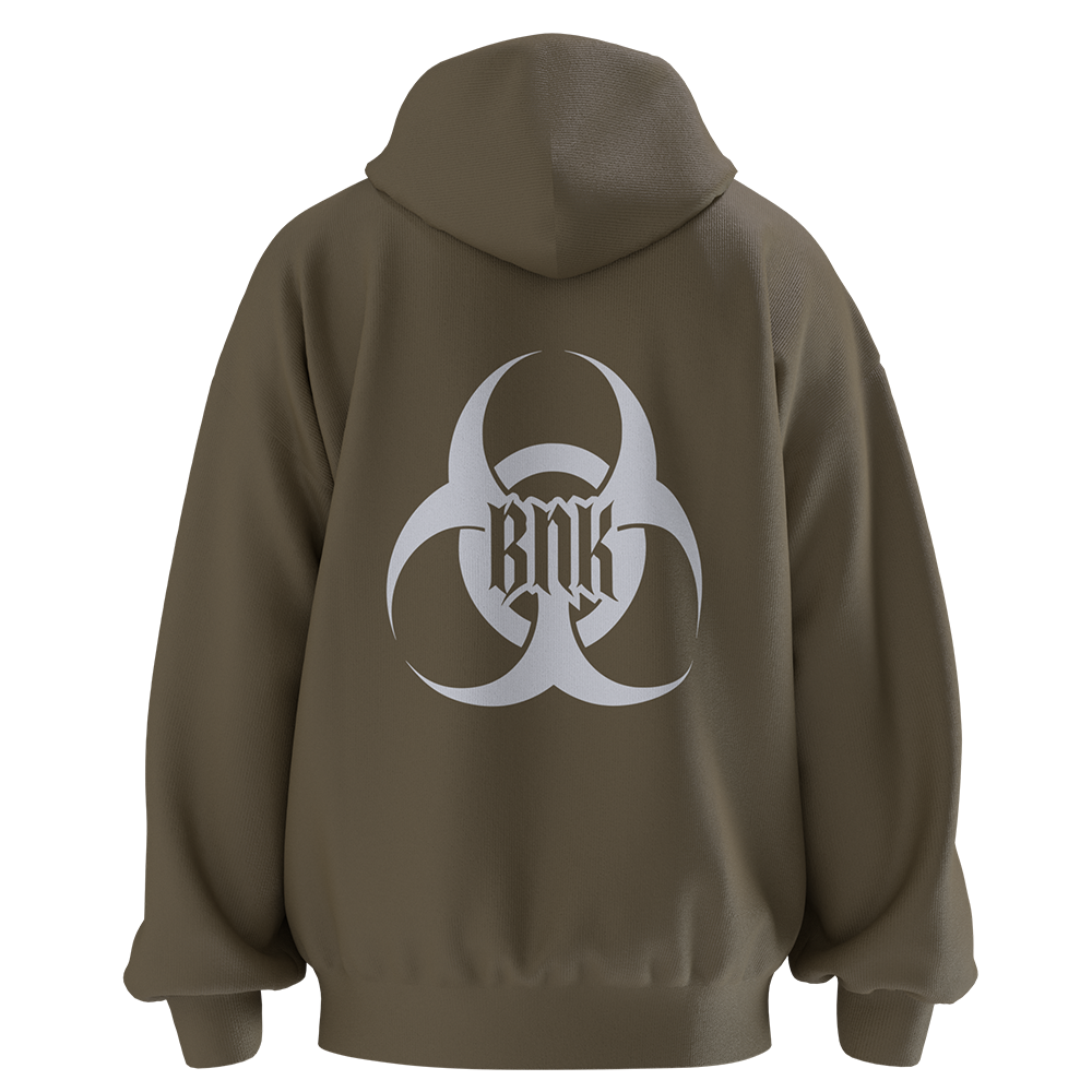 BASIC HOODIE WHITE LOGO