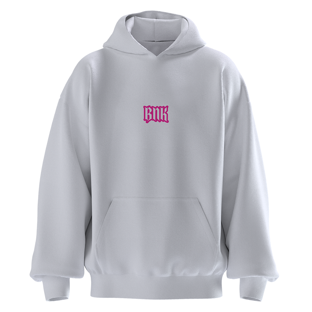 BASIC HOODIE NEON PINK LOGO - immagine 4
