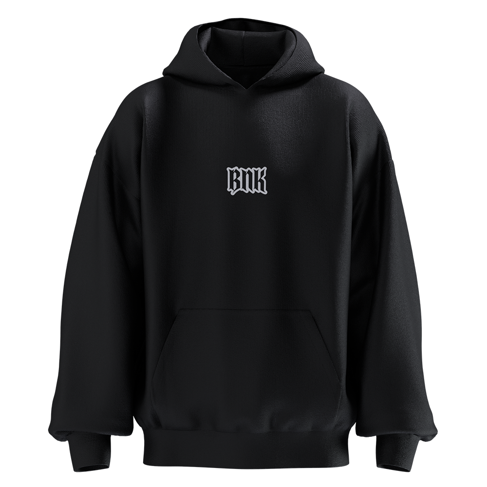 BASIC HOODIE WHITE LOGO - immagine 4